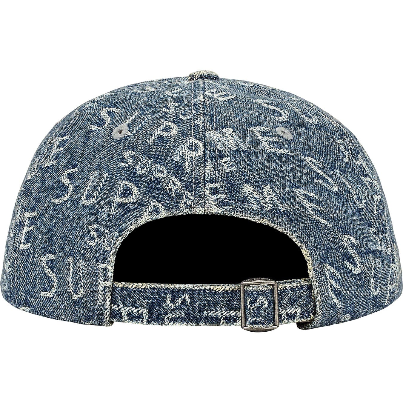 Warp Jacquard Logos Denim 6-Panel view 3